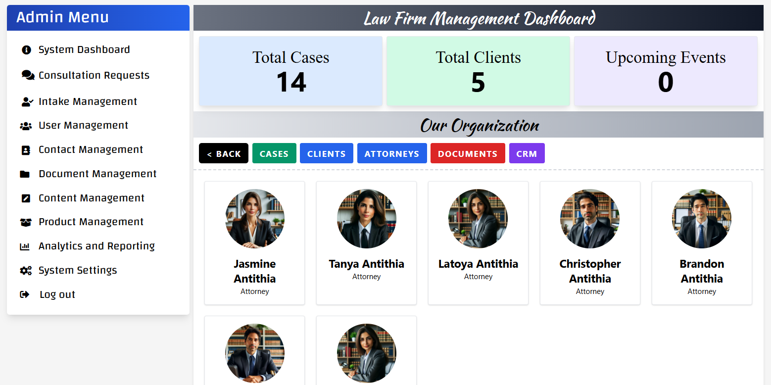 Law Firm Management