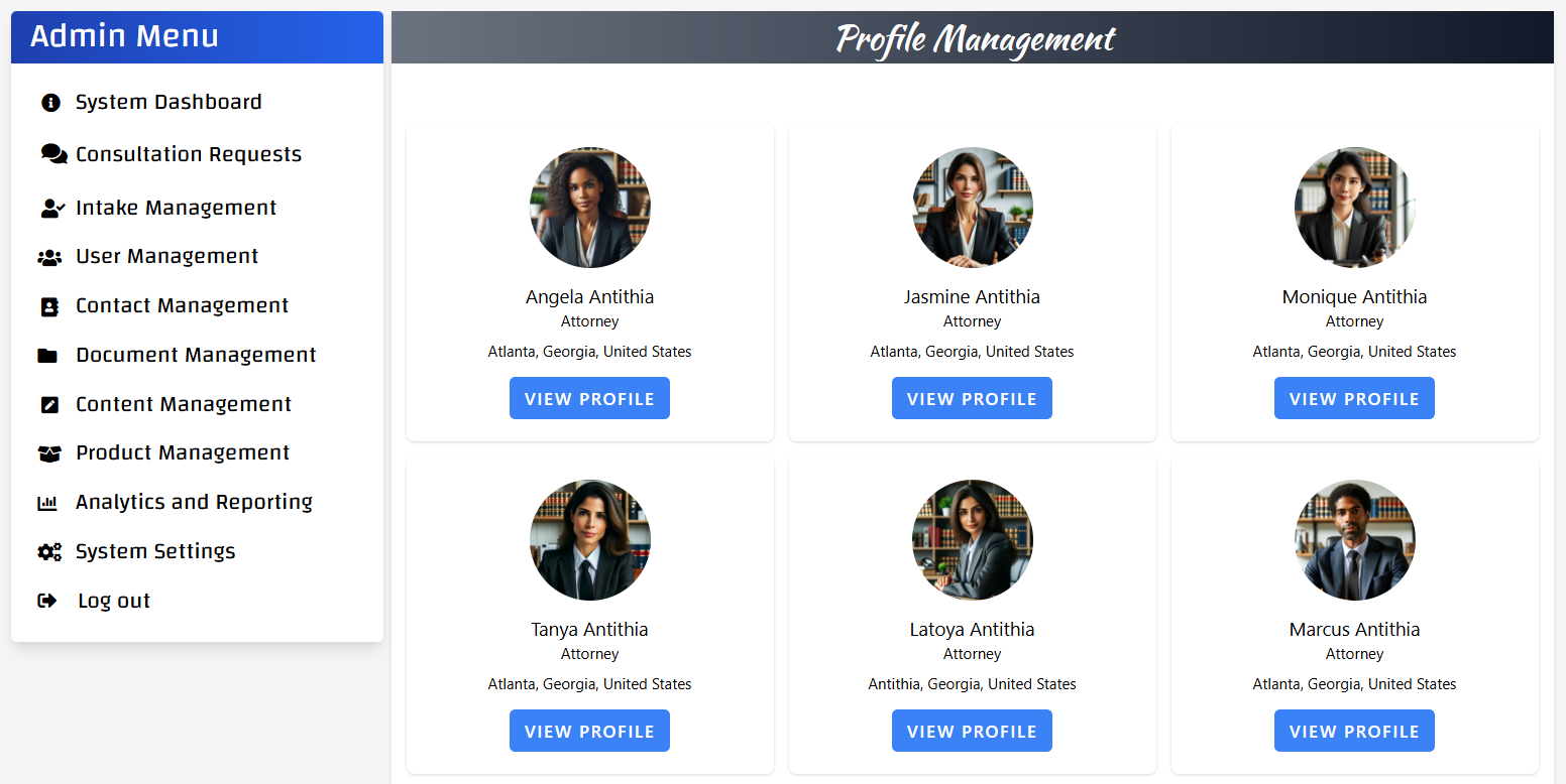 Profile Management