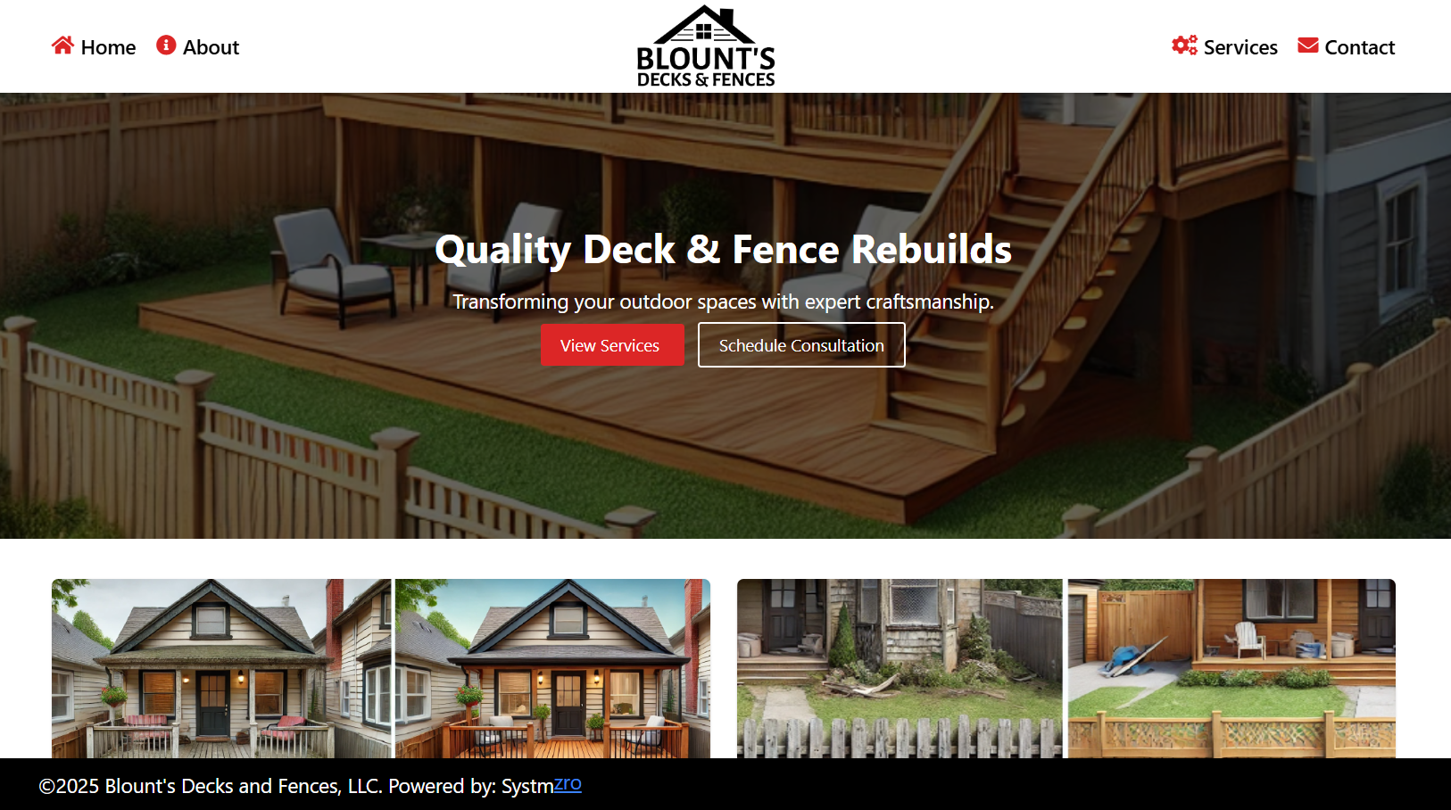 Portfolio screenshot