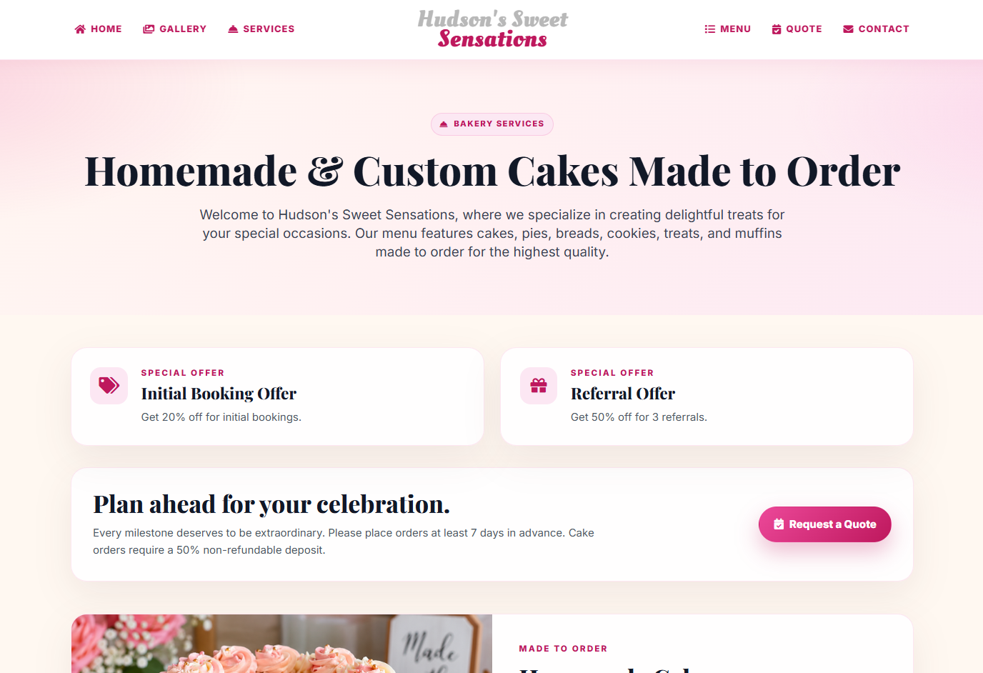 Hudson Sweet Sensations